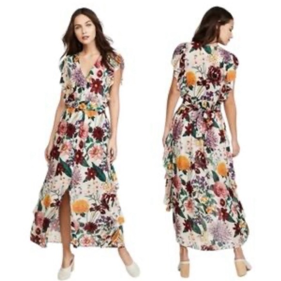 Free People Dresses & Skirts - NWT! Free People Dana Floral Midi Dress